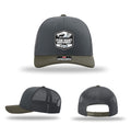The Badge Logo Hat In Charcoal/Loden