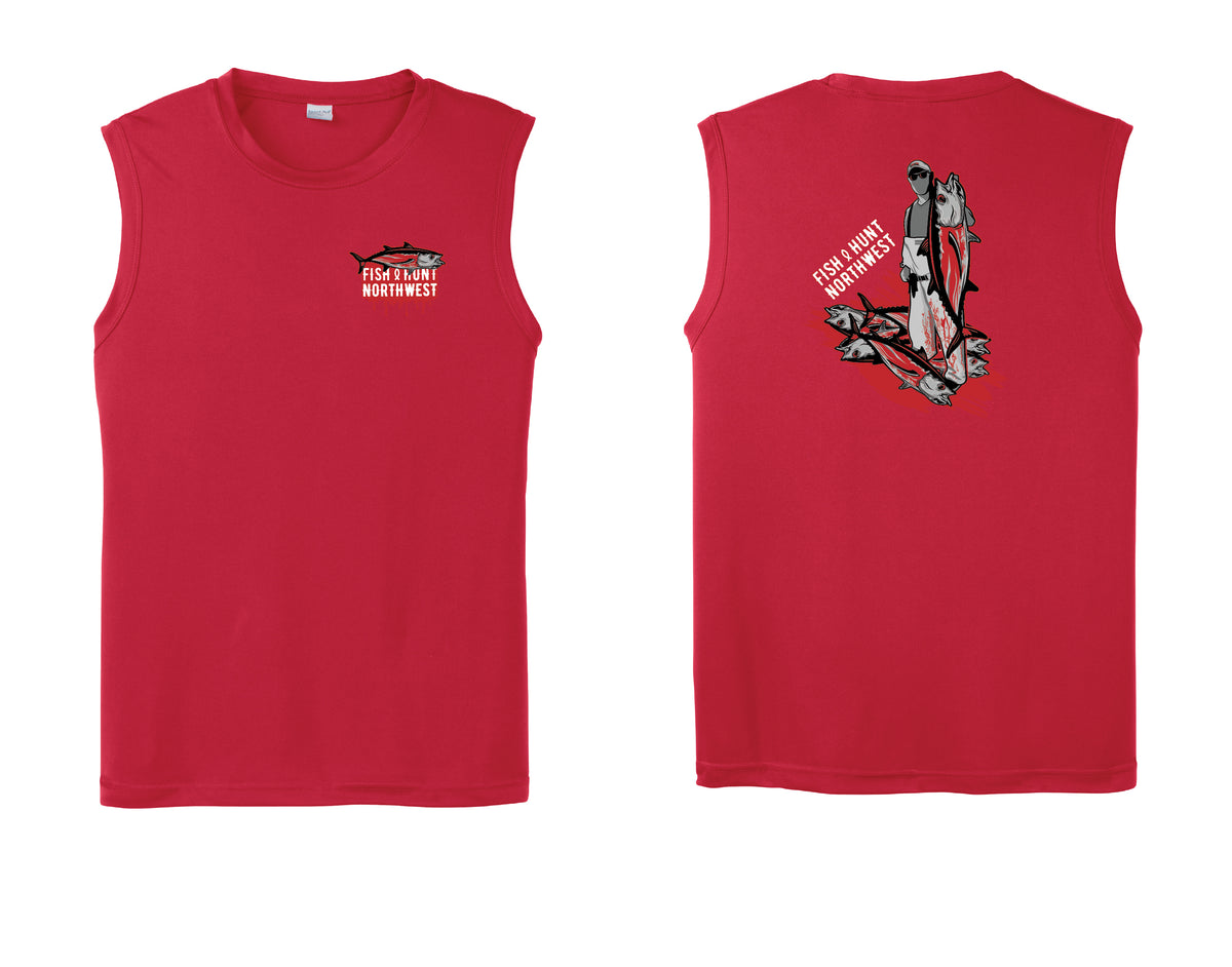 Muscle Bloody Tuna Sport T In Red