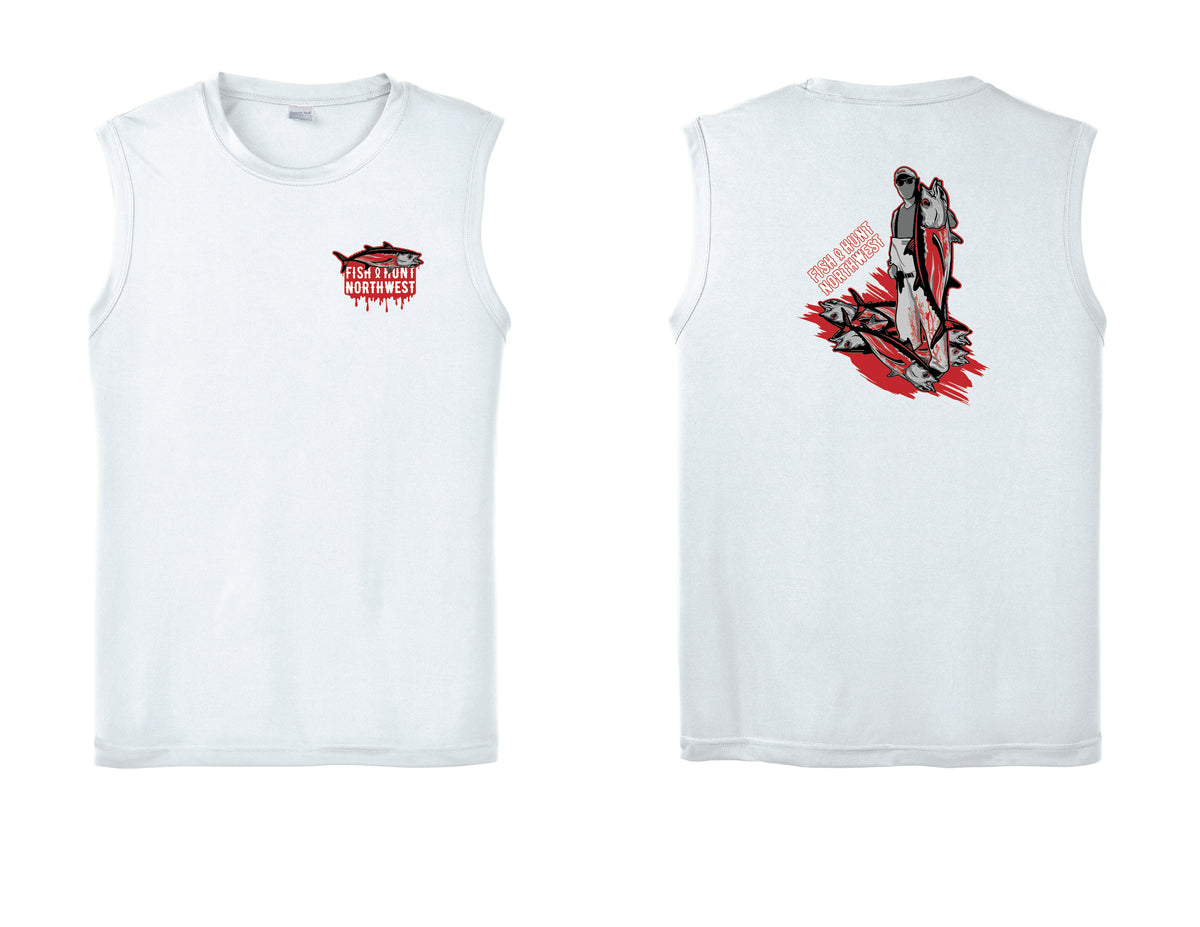 Muscle Bloody Tuna Sport T In White