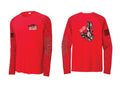 L/S Bloody Tuna Sport T In Digi Camo Red