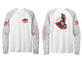 L/S Bloody Tuna Sport T In white/Grey Digi Camo