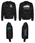 Crewneck Coho Medium Weight Sweatshirt In Black Camo