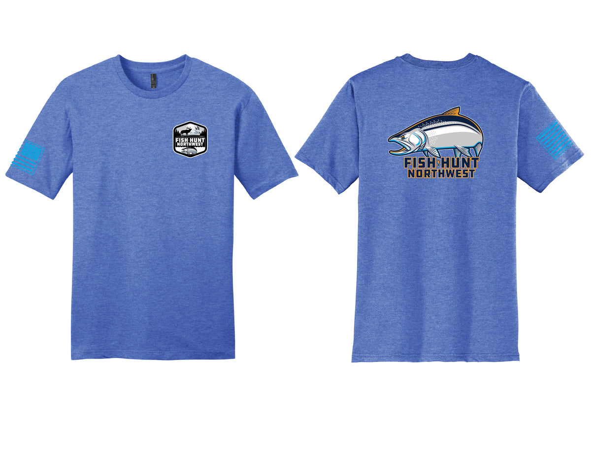 S/S Coho T-Shirt In Heathered Royal Blue