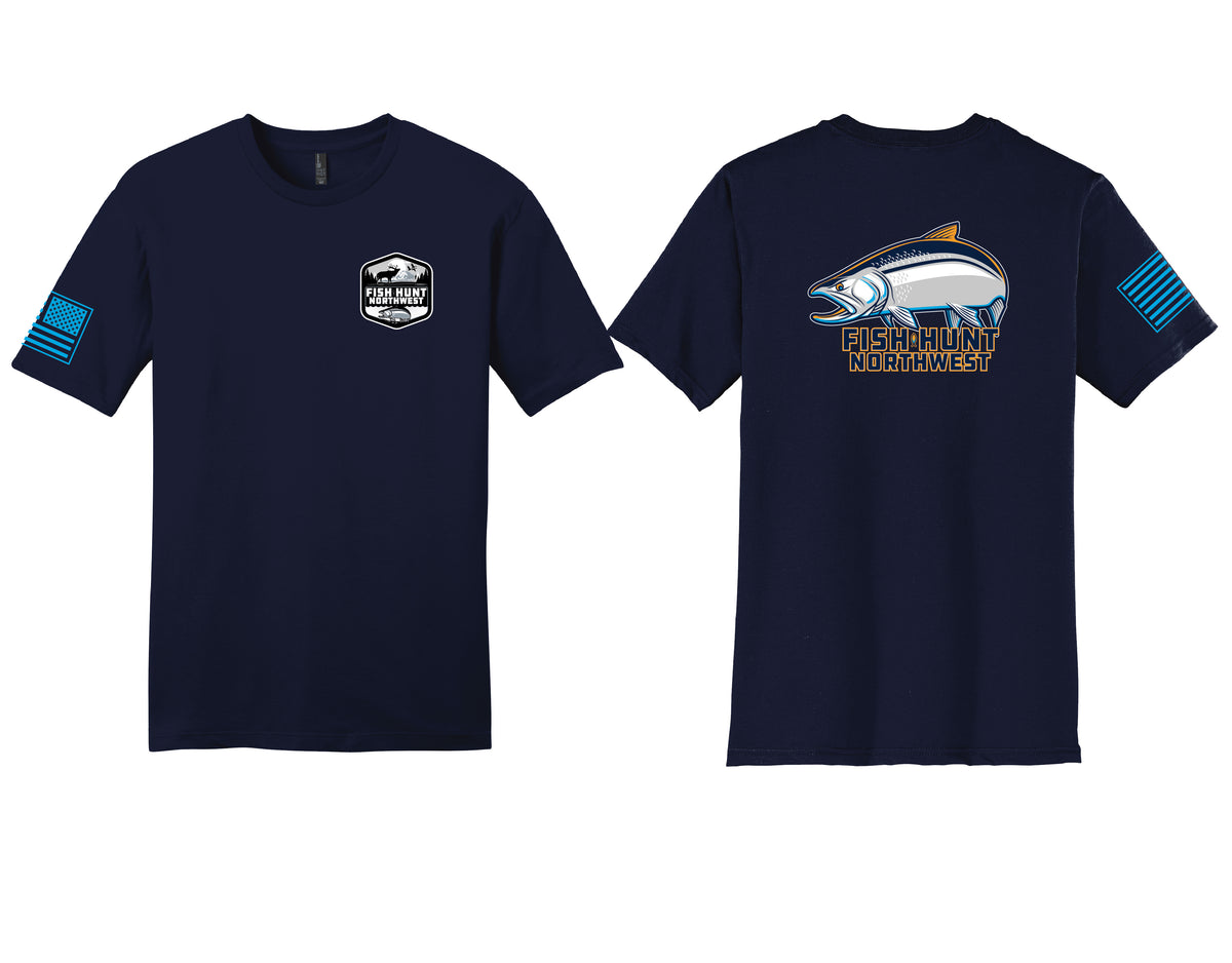 S/S Coho T-Shirt In Navy Blue