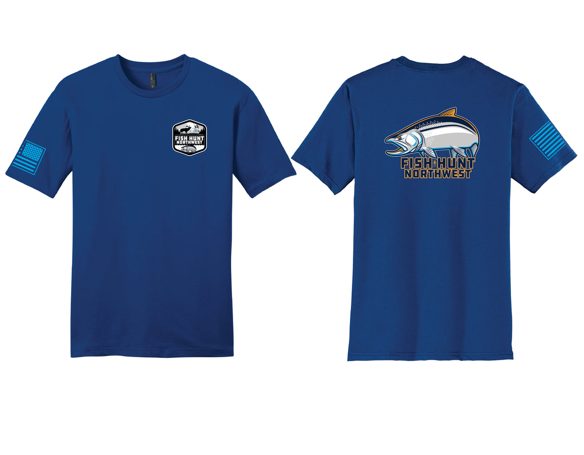 S/S Coho T- Shirt In Royal Blue