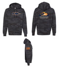 Heavyweight Hunting Hoodie In Black Camo
