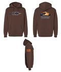 Heavyweight Hunting Hoodie In Chocolate Brown
