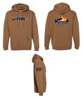 Heavyweight Hunting Hoodie In Saddle Brown