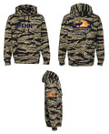 Heavyweight Hunting Hoodie In Tiger Camo