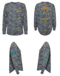 Women’s Ling Cod Crew Neck Tunic In Vintage Blue