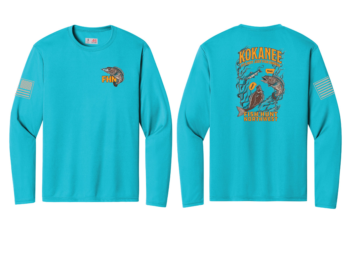 L/S Lingcod Sport T In Sapphire