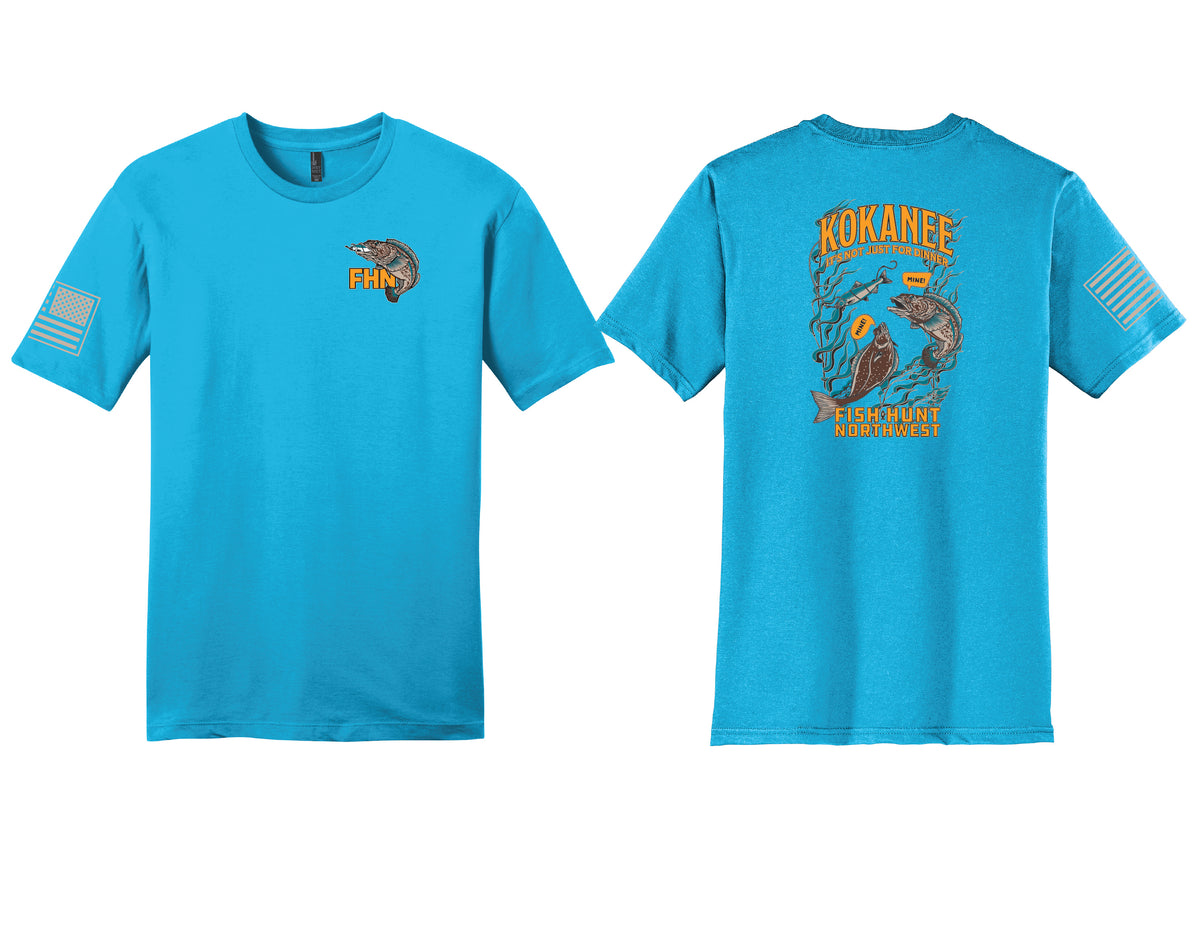 S/S Lingcod T-Shirt In Sapphire Blue