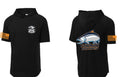 Hooded Coho S/S Breathable T In Black