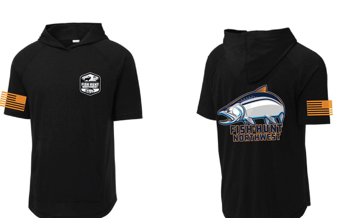 Hooded Coho S/S Breathable T In Black