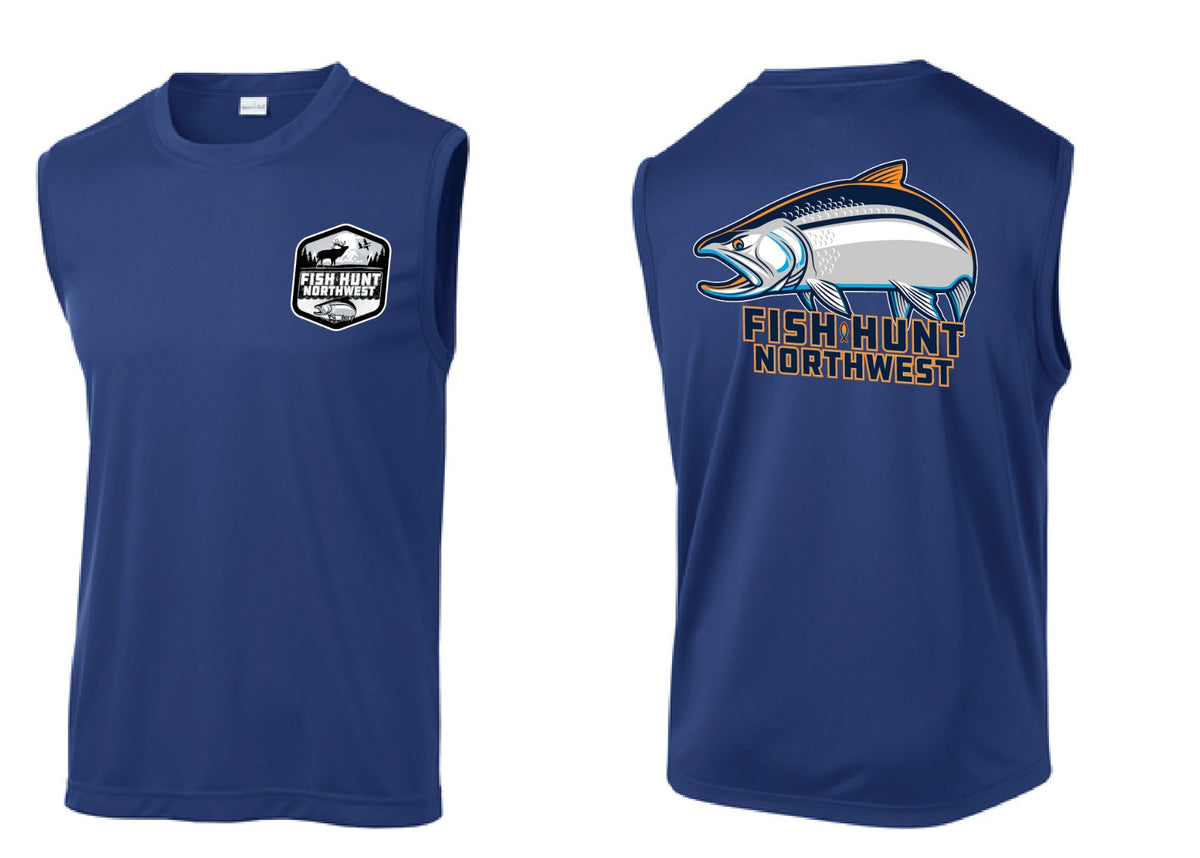 Muscle Coho Sport T In Royal