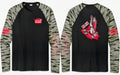 L/S Bloody Tuna Sport T In Black/Grey Camo