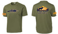 S/S Hunting Sport T In Olive