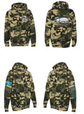 Heavyweight Coho Hoodie In Army Camo