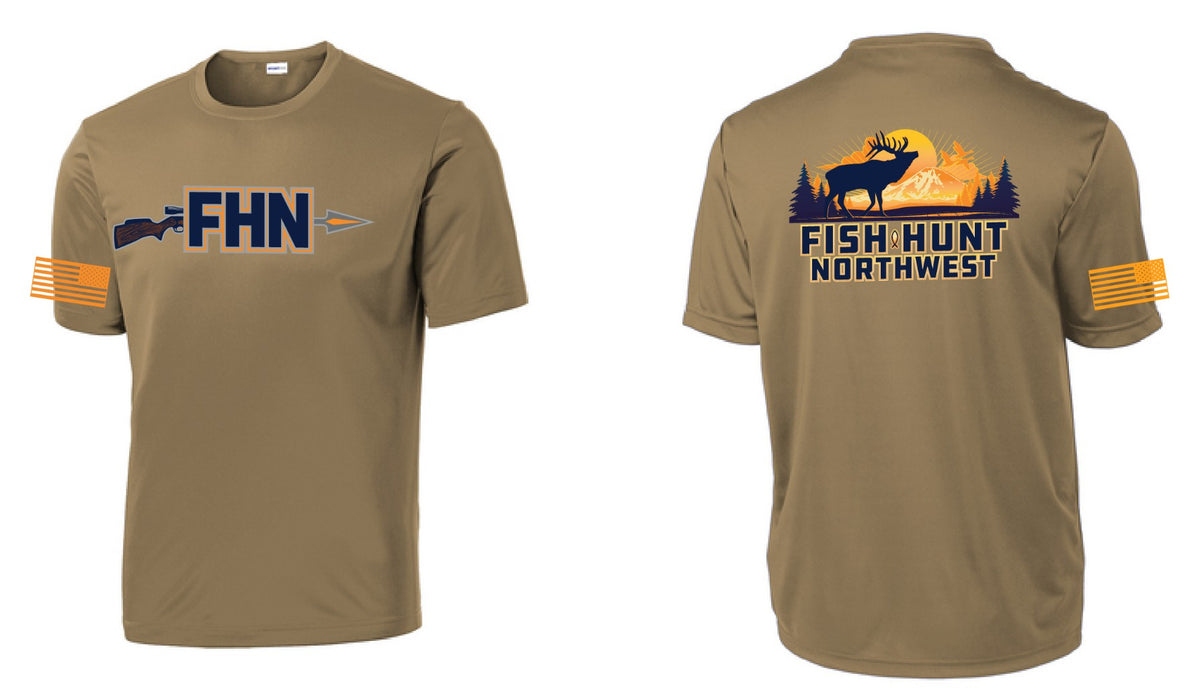 S/S Hunting Sport T In Tan