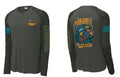 Digi Camo Lingcod L/S Sport T In Black